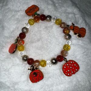 Fall charm bracelet